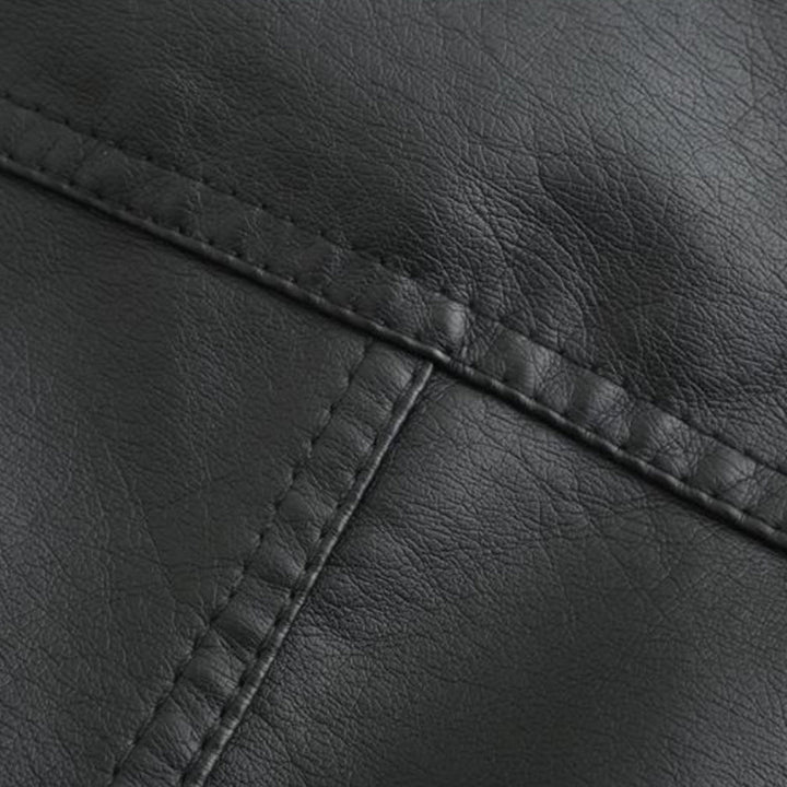 Janiyah Veste Femme en Cuir Col Montant Chic, Fermetures Éclair & Style Moderne Élégant, vue 20
