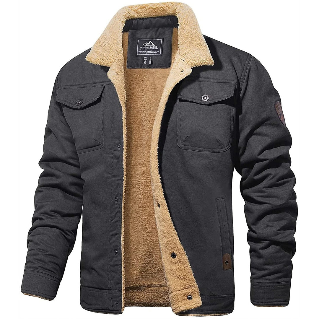 Jameson Veste Bomber Homme Style Moderne Chaud & Coupe Confortable Toutes Saisons, vue 4