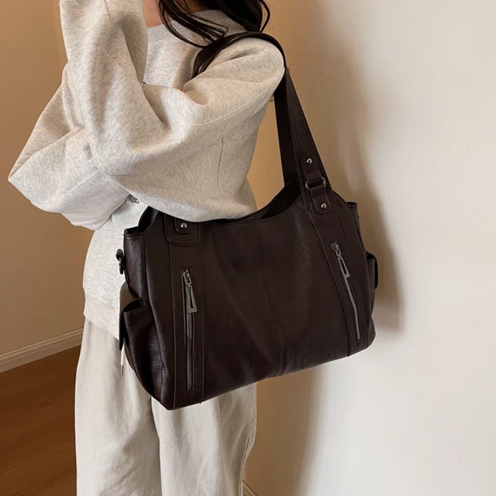 Ellie Sac à Épaule Femme Tendance et Pratique avec Grand Espace et Design Chic