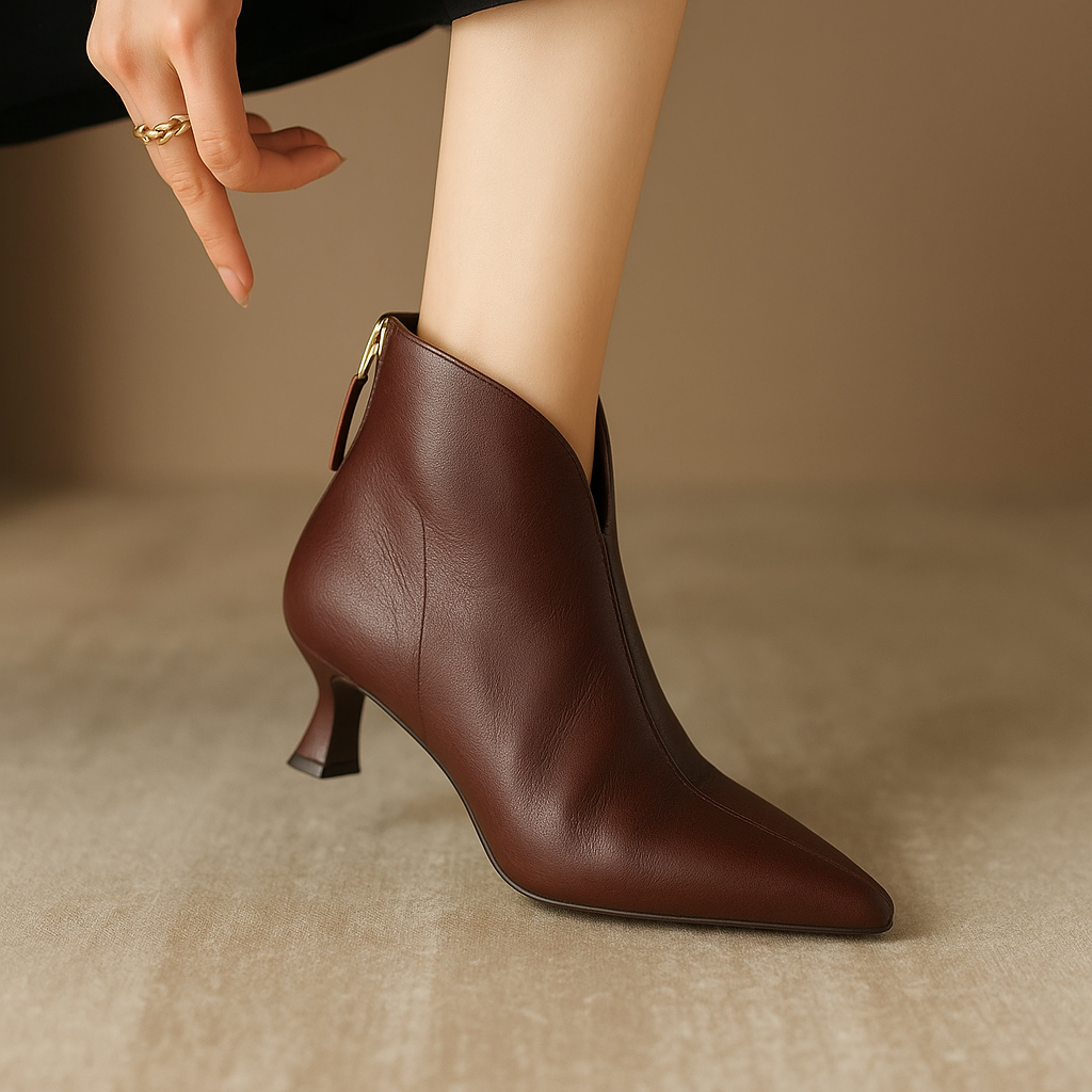 Bottines à Talon Pointu pour femme, vue 4