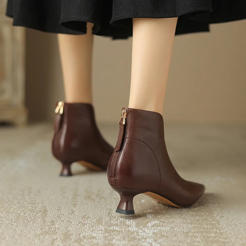 Bottines à Talon Pointu pour femme, vue 7