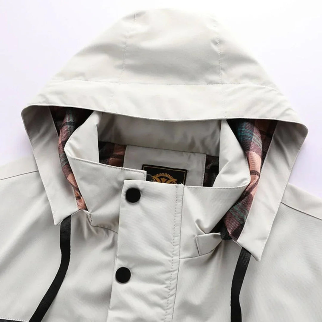 Erwin Veste Homme Veste Imperméable & Coupe-Vent Confortable pour Automne/Hiver, vue 7