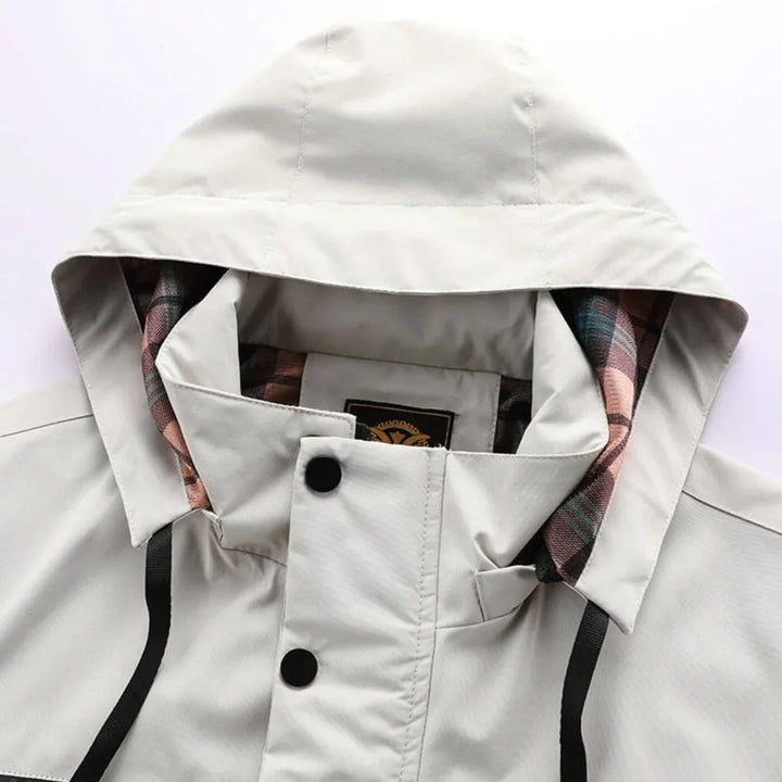 Erwin Veste Homme Veste Imperméable & Coupe-Vent Confortable pour Automne/Hiver, vue 7