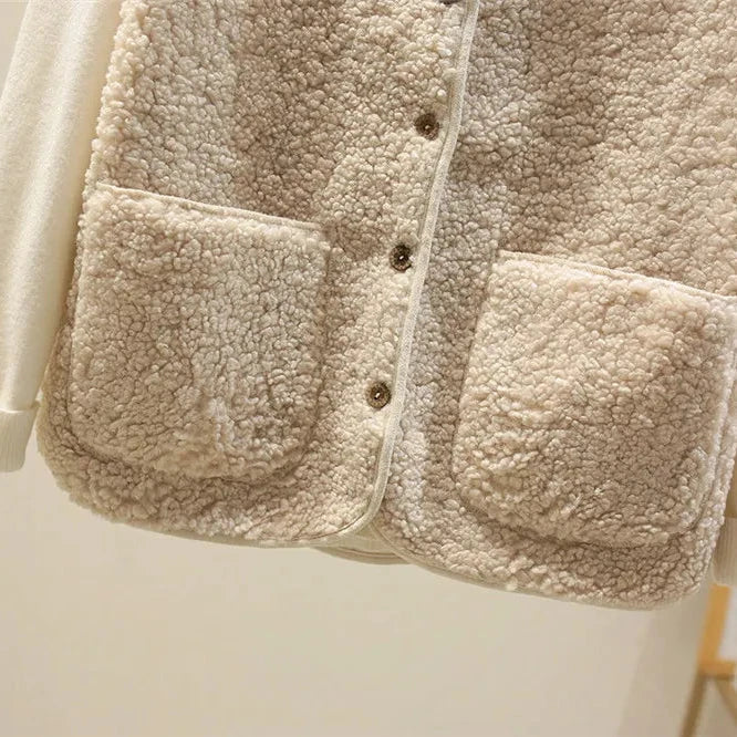 Kate Gilet Femme Sans Manches Sherpa Effet Laine de Mouton Chaud, Léger & Décontracté, vue 10