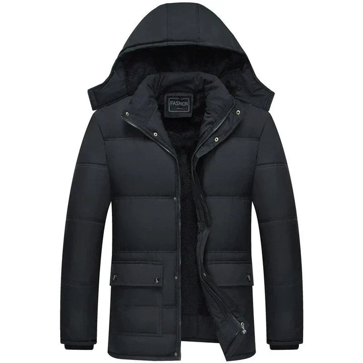 Gabriel Veste Homme Doudoune à Capuche Chaude & Stylée pour Hiver