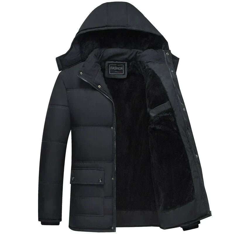 Gabriel Veste Homme Doudoune à Capuche Chaude & Stylée pour Hiver, vue 2