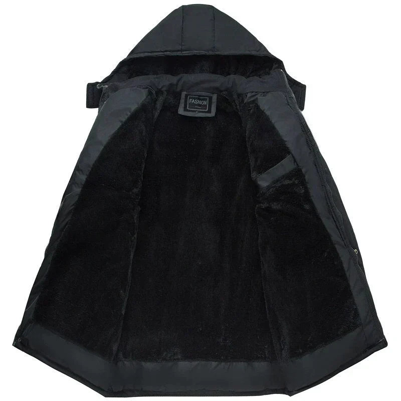 Gabriel Veste Homme Doudoune à Capuche Chaude & Stylée pour Hiver, vue 3