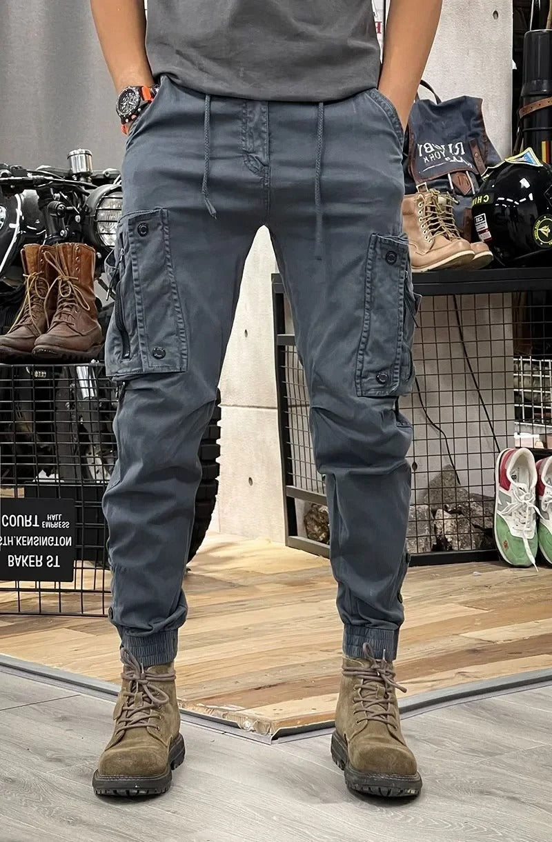 David Pantalon Homme Pantalon Cargo Stretch avec Spandex Confortable & Polyvalent, vue 7