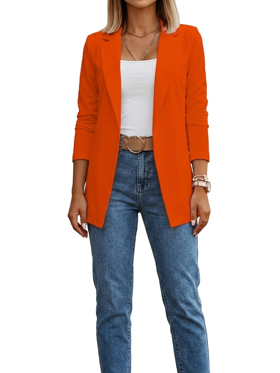 Blazer Drapé Élégant pour femme, vue 8