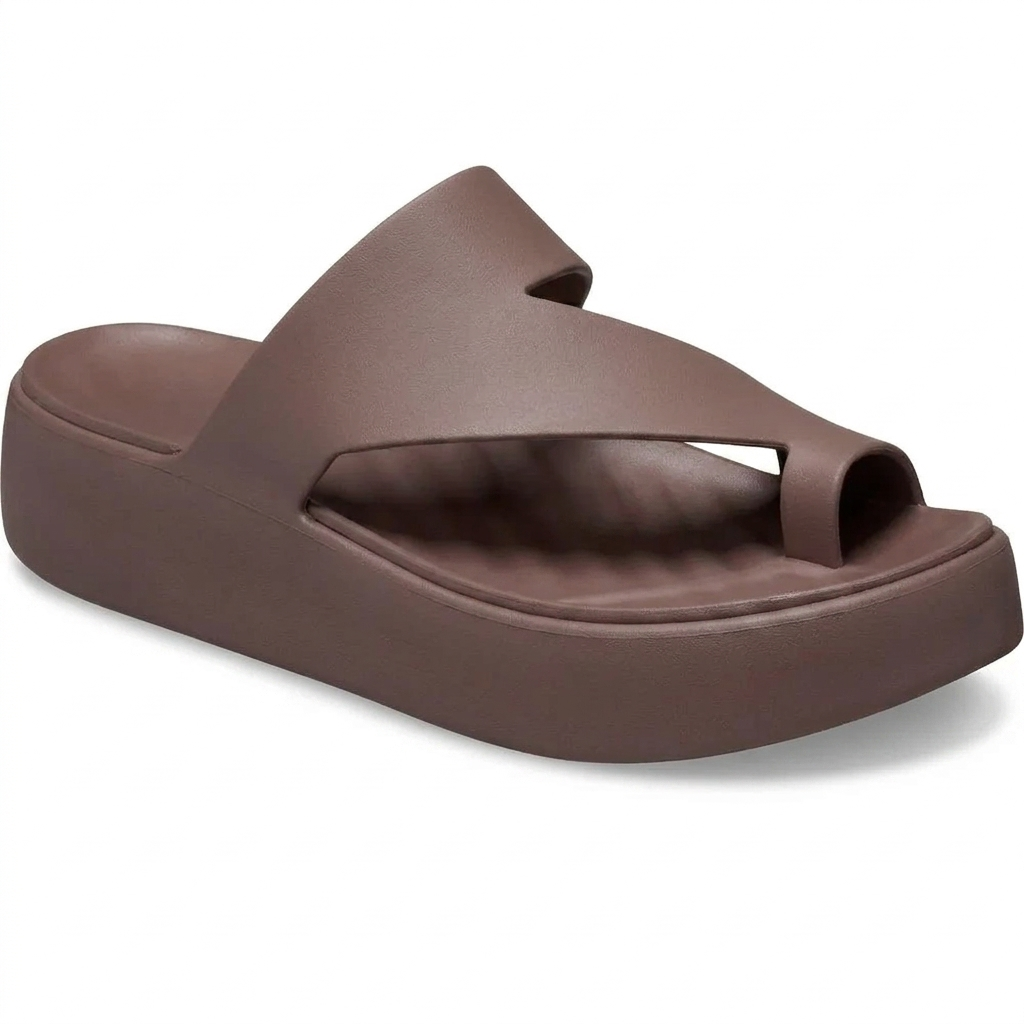 Sandales Plates en Thong pour femme, vue 2