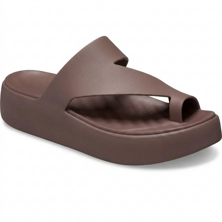 Sandales Plates en Thong pour femme, vue 2