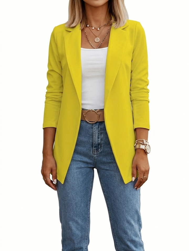Blazer Drapé Élégant pour femme, vue 7
