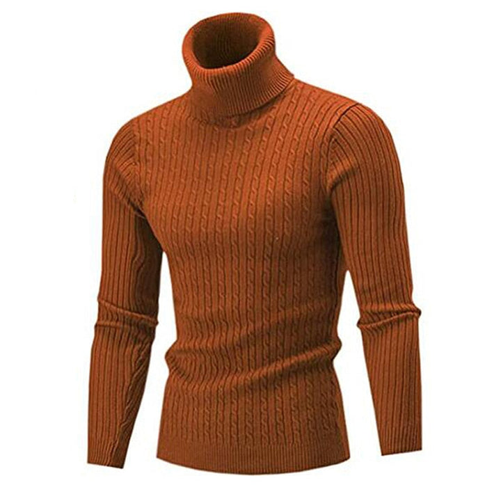 Klaus Pull Col Roulé Homme Tricot Élégant & Confortable en Maille, vue 2