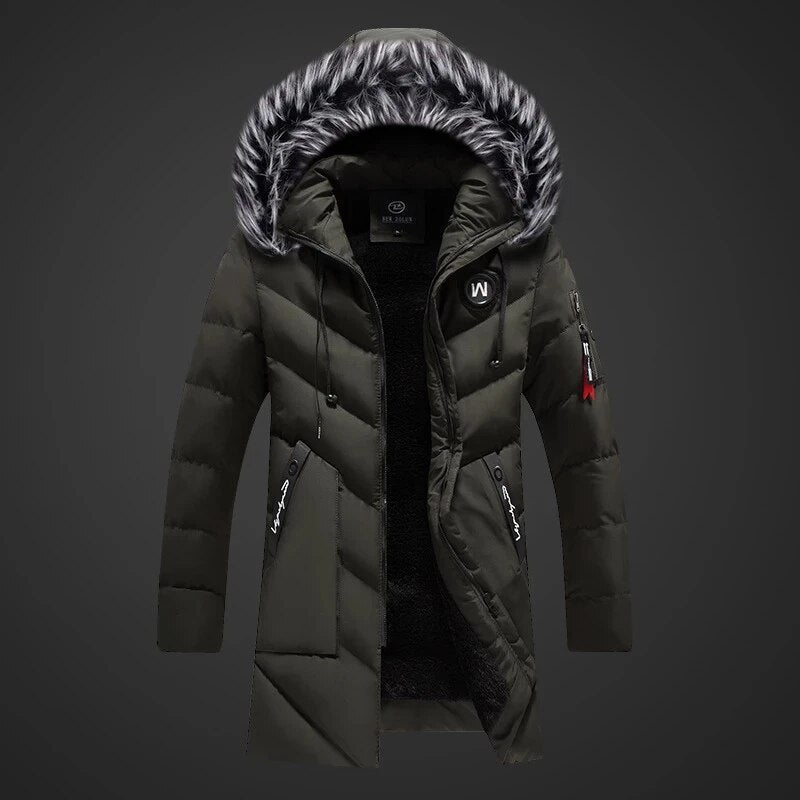 Ryan Manteau Homme d’Hiver Isolation Chaude, Tissu Déperlant & Capuche Ajustable, vue 4