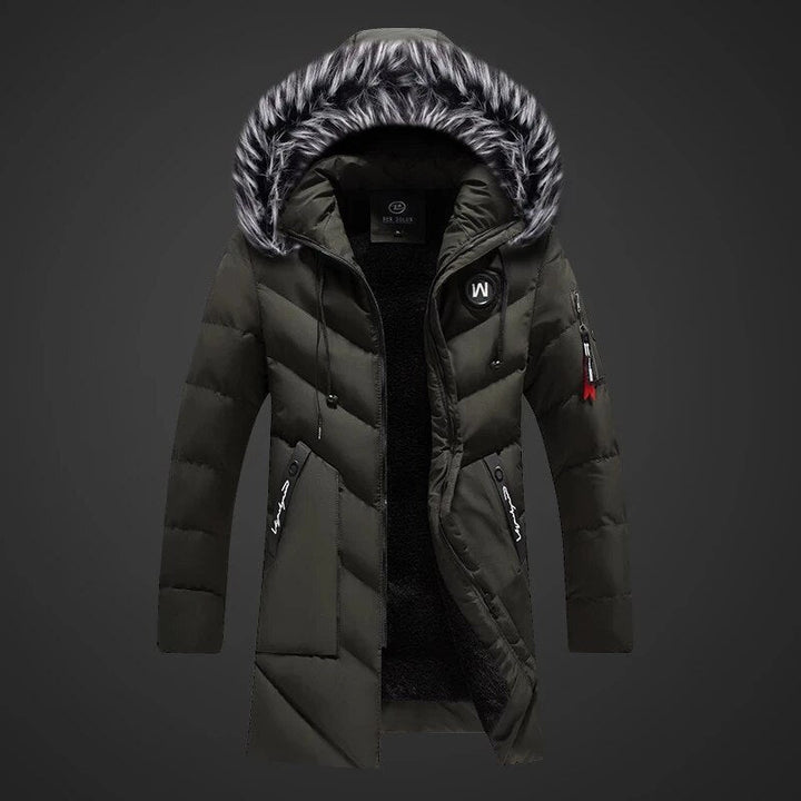Ryan Manteau Homme d’Hiver Isolation Chaude, Tissu Déperlant & Capuche Ajustable, vue 4