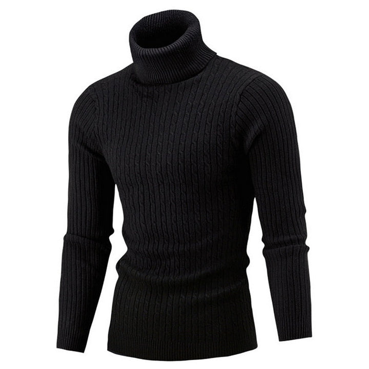Klaus Pull Col Roulé Homme Tricot Élégant & Confortable en Maille
