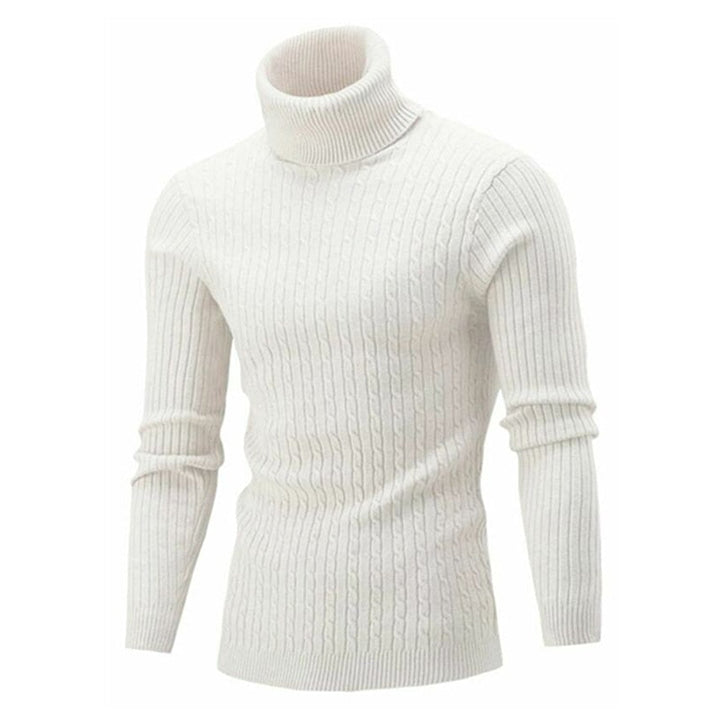 Klaus Pull Col Roulé Homme Tricot Élégant & Confortable en Maille, vue 6
