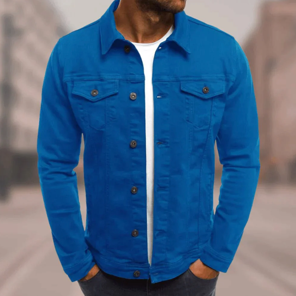 Ethan Manteau Homme Veste Élégante avec Fermeture Boutons, Style Classique & Moderne, vue 3