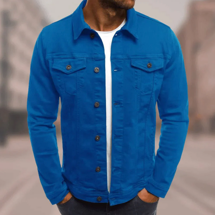 Ethan Manteau Homme Veste Élégante avec Fermeture Boutons, Style Classique & Moderne, vue 3