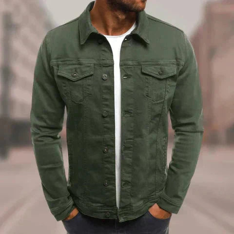 Ethan Manteau Homme Veste Élégante avec Fermeture Boutons, Style Classique & Moderne