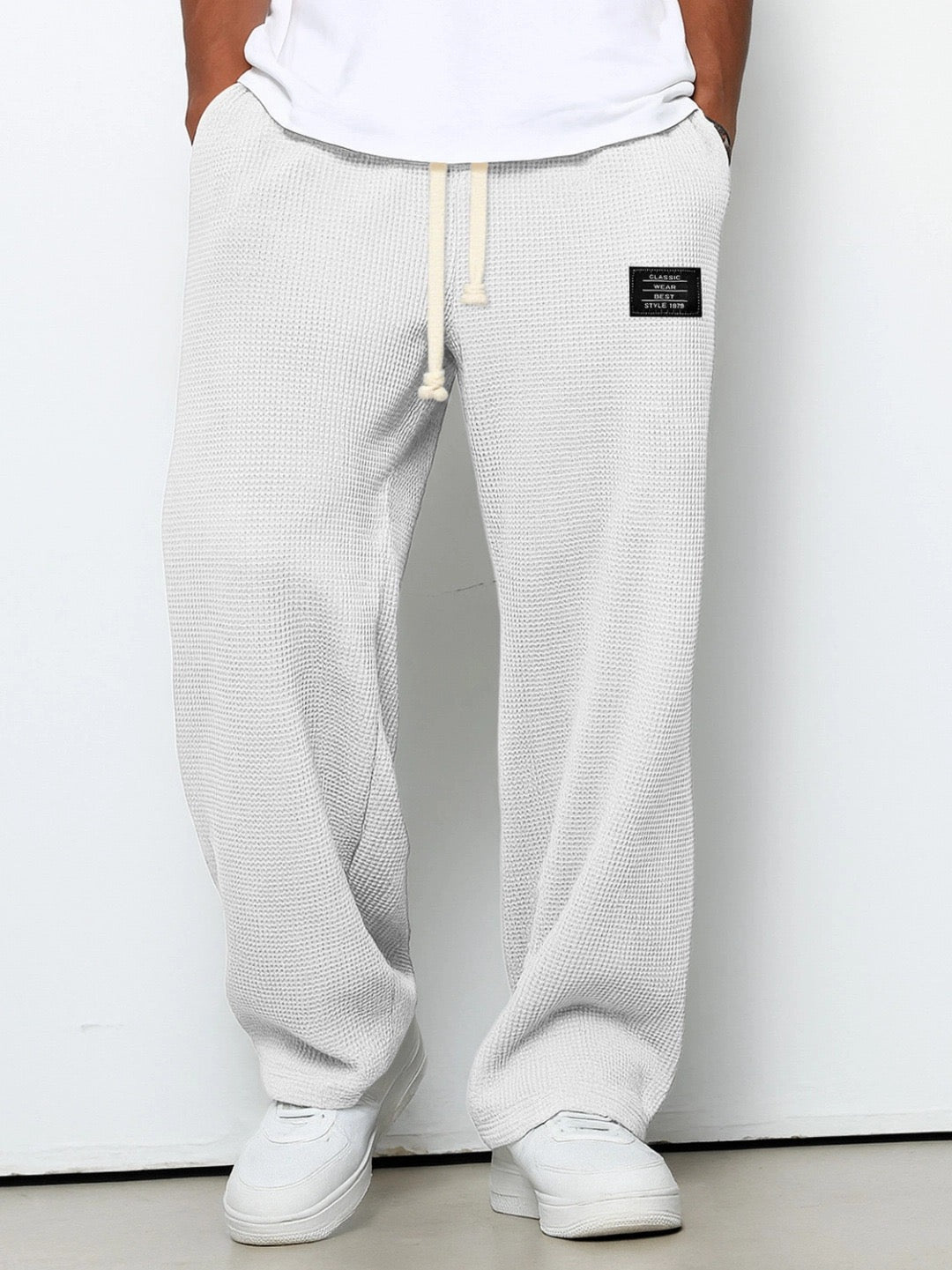 PANTALONS POUR HOMMES À COUPE CONFORTABLE