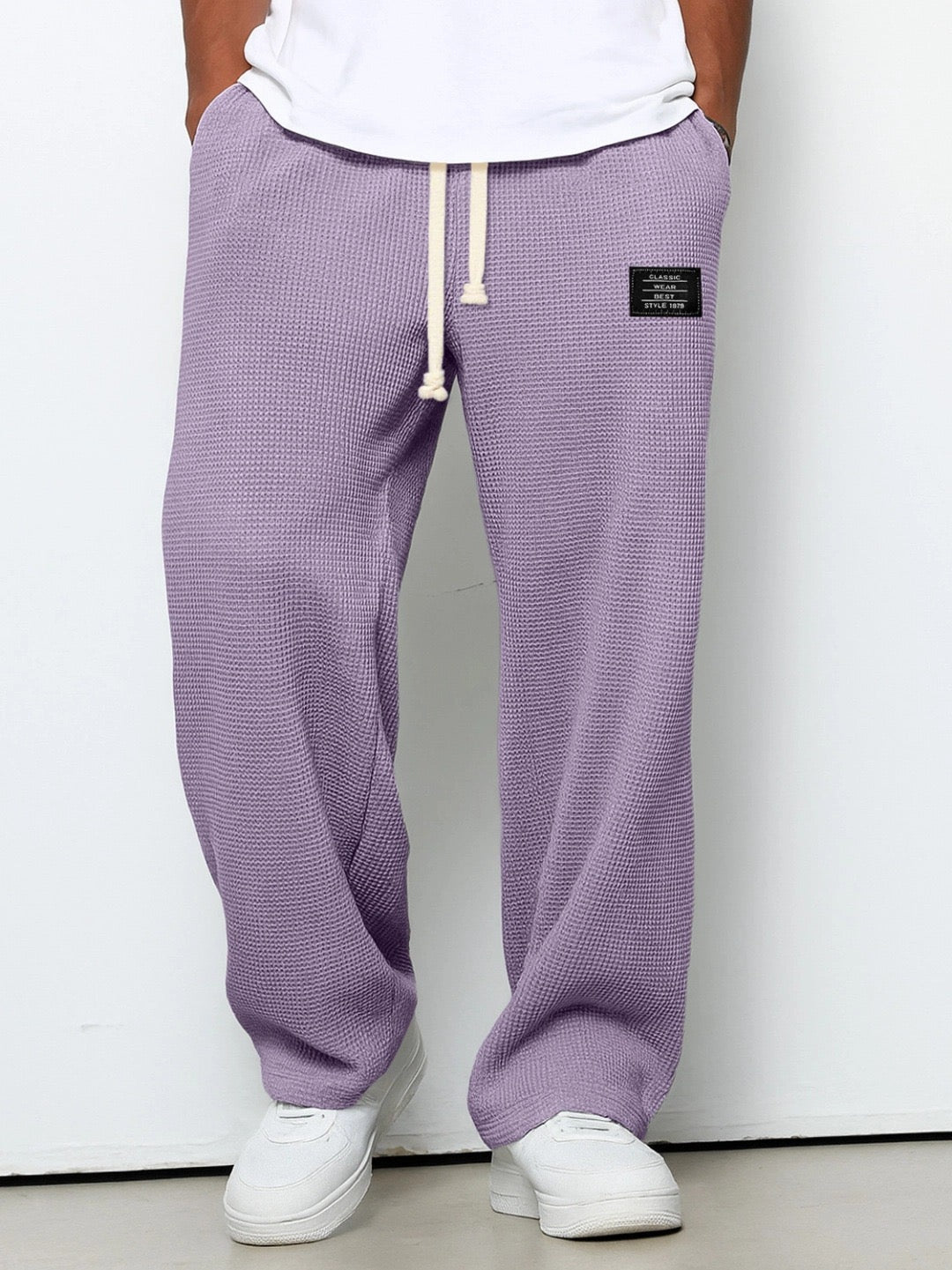 PANTALONS POUR HOMMES À COUPE CONFORTABLE