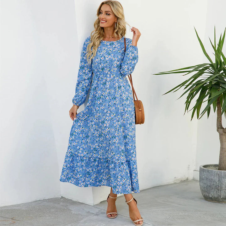Rounara | Élégante Robe Maxi Bohème pour Femmes