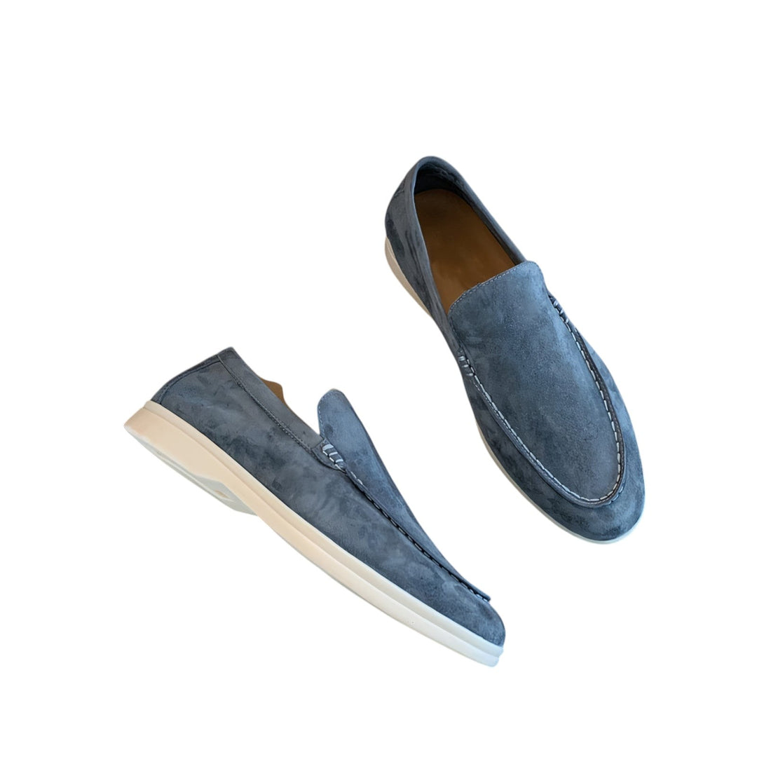 Stevie Mocassins Homme en Suède Chaussures Élégantes & Confort Quotidien Polyvalent, vue 5