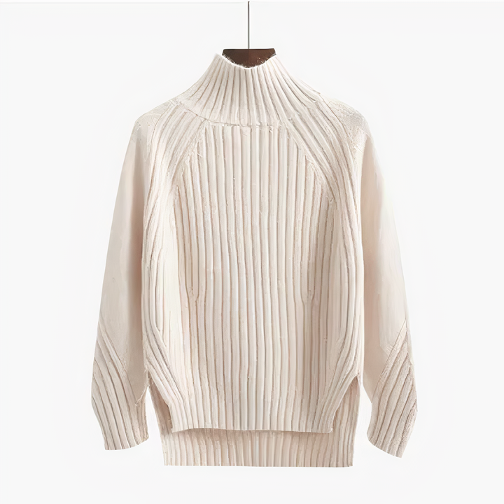 Alessia Pull Femme Tricot Élégant en Coton Mélangé Respirant et Confortable pour l’Hiver, vue 3