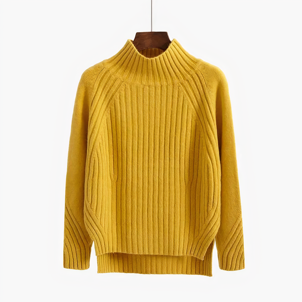 Alessia Pull Femme Tricot Élégant en Coton Mélangé Respirant et Confortable pour l’Hiver, vue 2