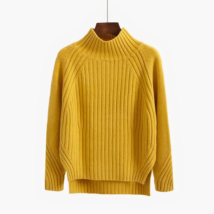 Alessia Pull Femme Tricot Élégant en Coton Mélangé Respirant et Confortable pour l’Hiver, vue 2