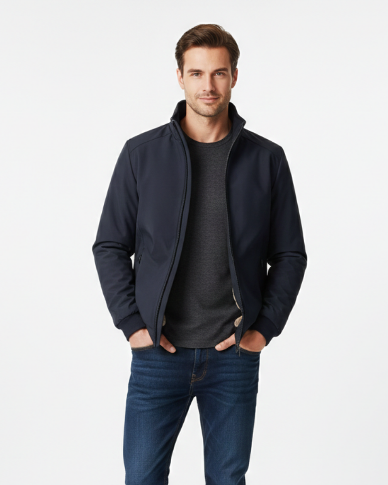 Declan Veste Hiver Homme Doublée Polaire Chaude, Déperlante & Respirante, vue 2
