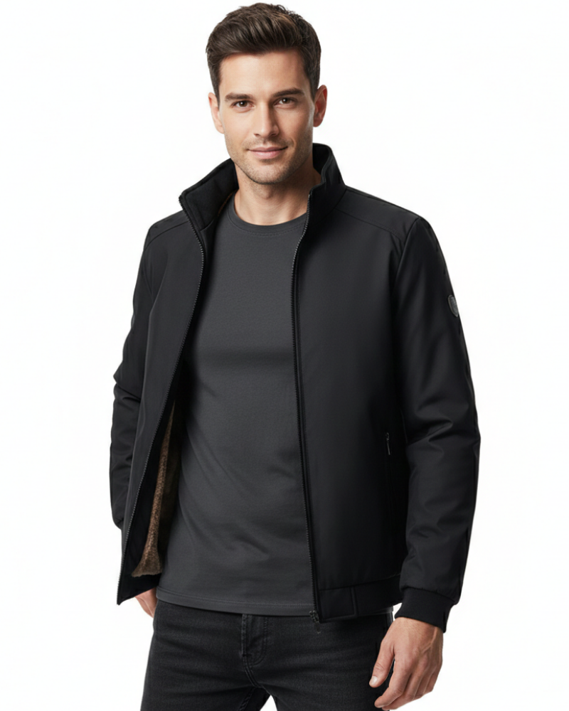 Declan Veste Hiver Homme Doublée Polaire Chaude, Déperlante & Respirante