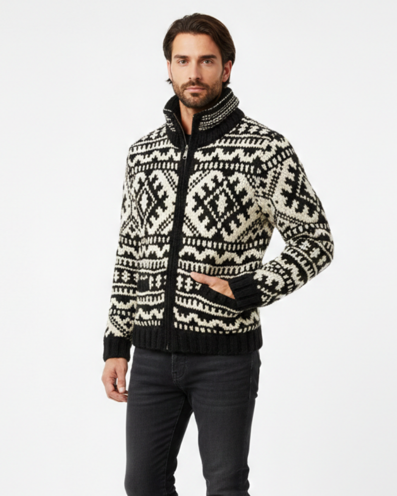 Dylan Cardigan Tricot Homme Casual Chaud, Confortable & Style Moderne