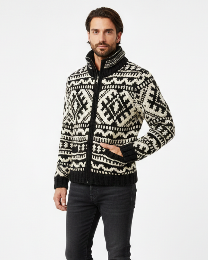Dylan Cardigan Tricot Homme Casual Chaud, Confortable & Style Moderne