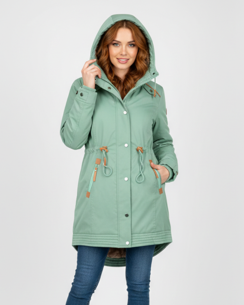 Blaire Manteau Femme Doublure Chaude, Capuche Fonctionnelle & Coupe Élégante Hiver, vue 5