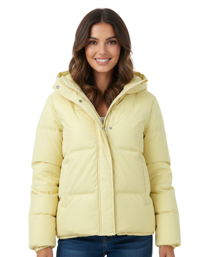 Zahra Veste Puffer Femme à Capuche Manteau Matelassé Léger et Chaud, vue 7