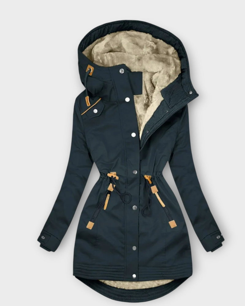 Blaire Manteau Femme Doublure Chaude, Capuche Fonctionnelle & Coupe Élégante Hiver, vue 2