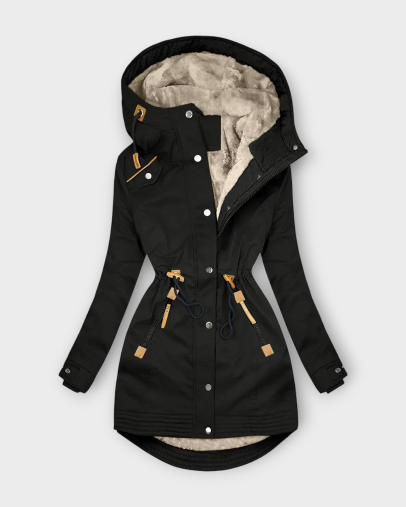 Blaire Manteau Femme Doublure Chaude, Capuche Fonctionnelle & Coupe Élégante Hiver, vue 4