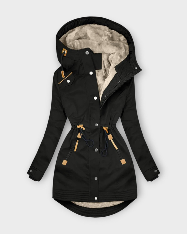 Blaire Manteau Femme Doublure Chaude, Capuche Fonctionnelle & Coupe Élégante Hiver, vue 4