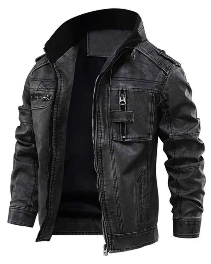 Milet Veste Homme Zippée Casual Veste Tendance Moderne au Style Urbain, vue 2