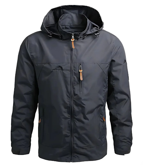 Ethan Veste Homme Veste Imperméable Outdoor avec Capuche Ajustable & Multi-Poches, vue 8