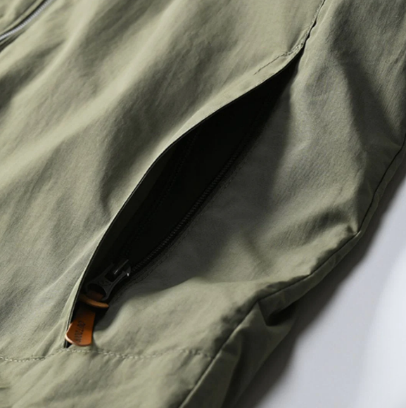 Ethan Veste Homme Veste Imperméable Outdoor avec Capuche Ajustable & Multi-Poches, vue 6
