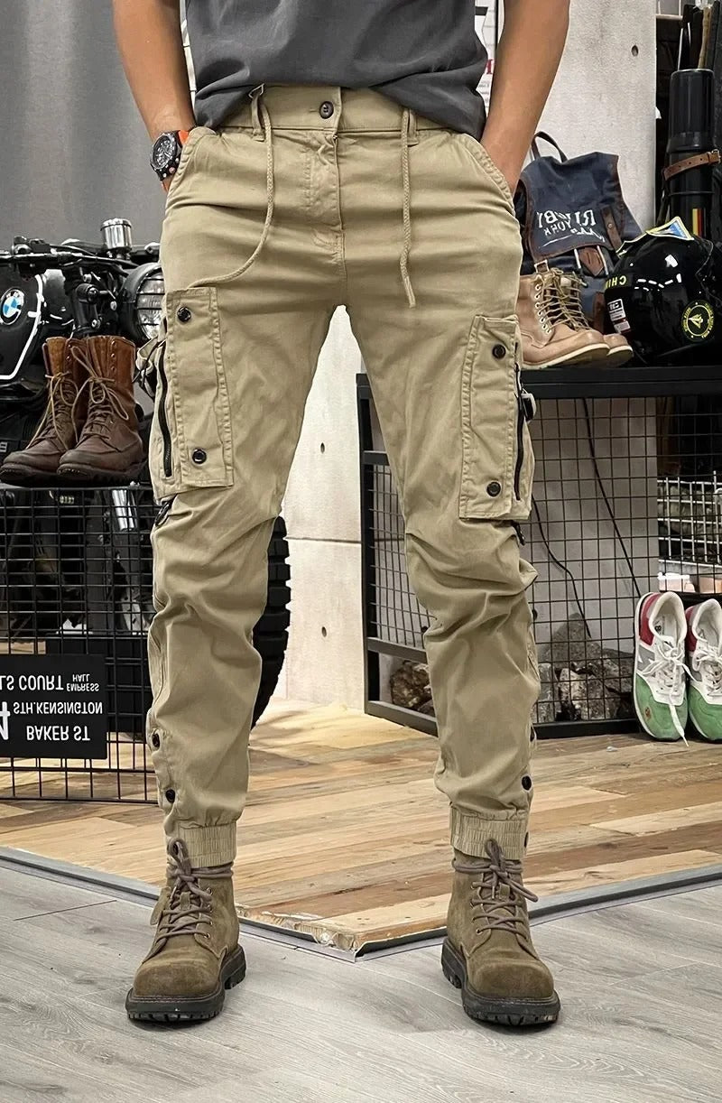 David Pantalon Homme Pantalon Cargo Stretch avec Spandex Confortable & Polyvalent, vue 8