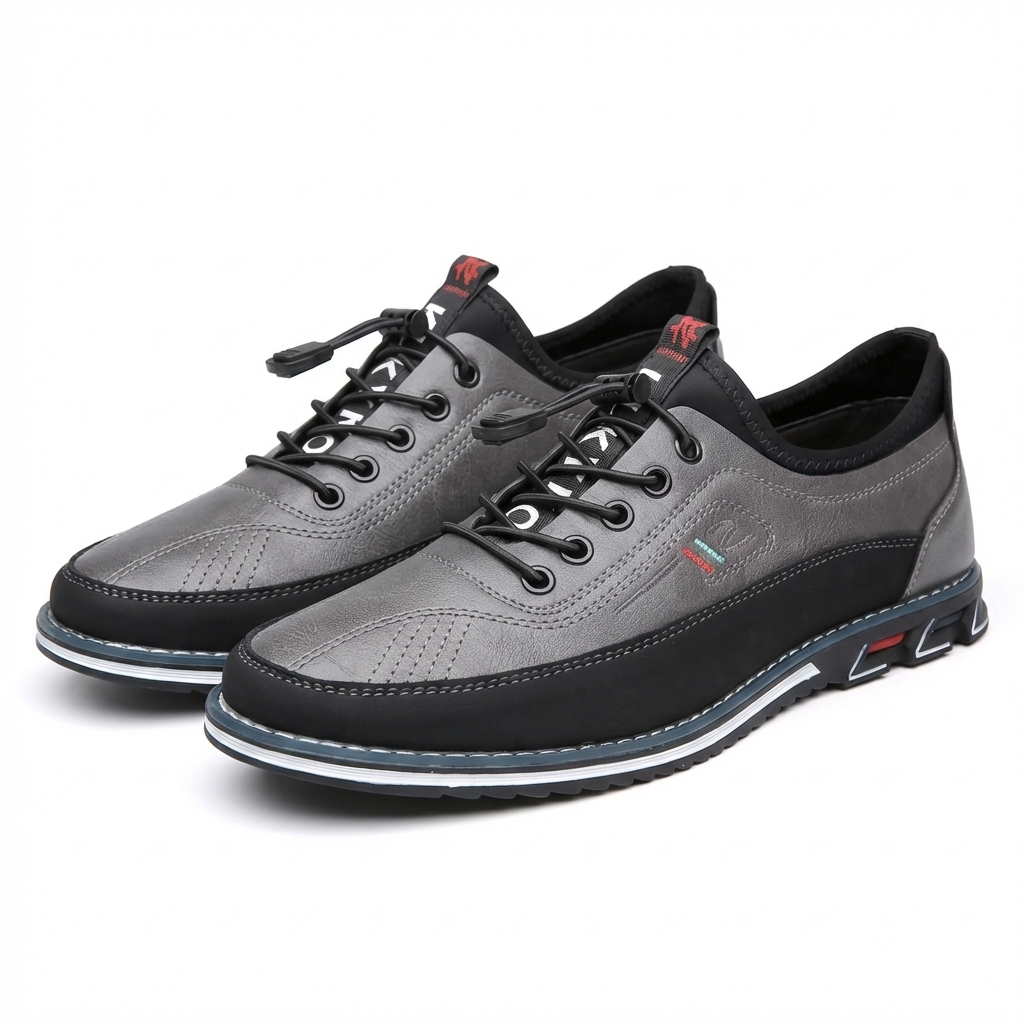 Kash Chaussures Homme en Cuir Design Classique, Confort Quotidien & Style Élégant, vue 3