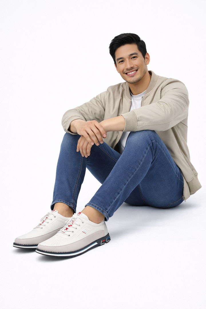 Kash Chaussures Homme en Cuir Design Classique, Confort Quotidien & Style Élégant, vue 11