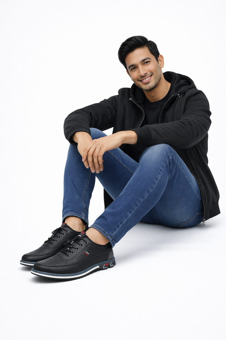 Kash Chaussures Homme en Cuir Design Classique, Confort Quotidien & Style Élégant, vue 9