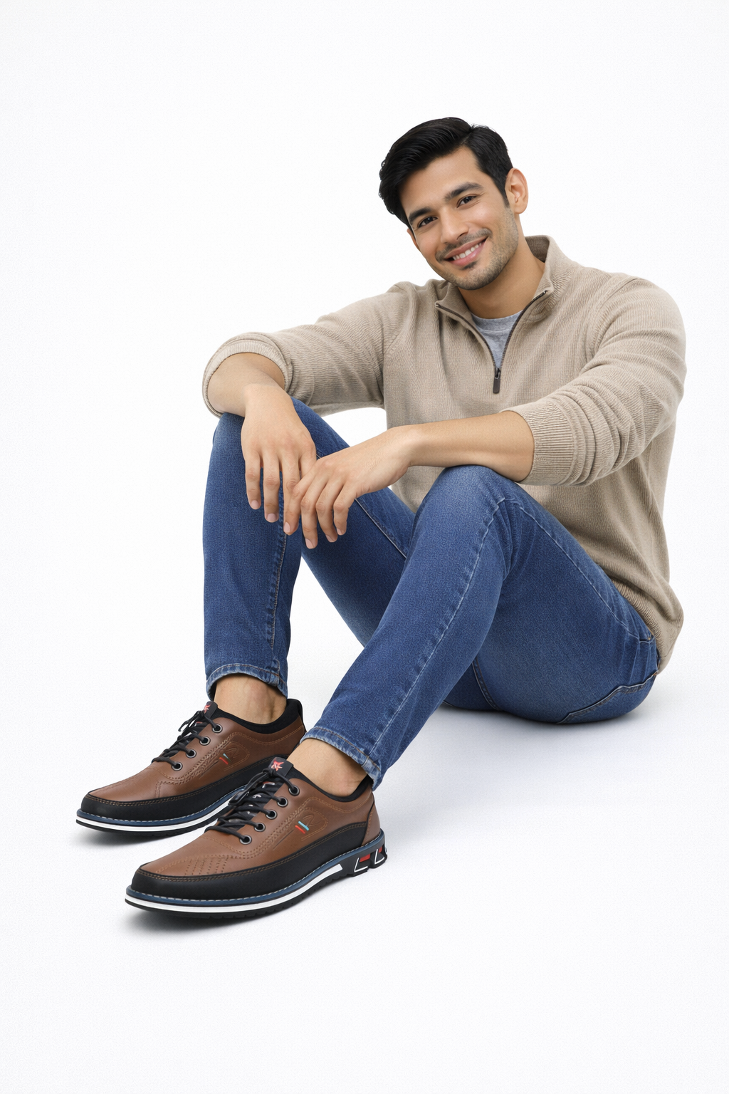 Kash Chaussures Homme en Cuir Design Classique, Confort Quotidien & Style Élégant, vue 7