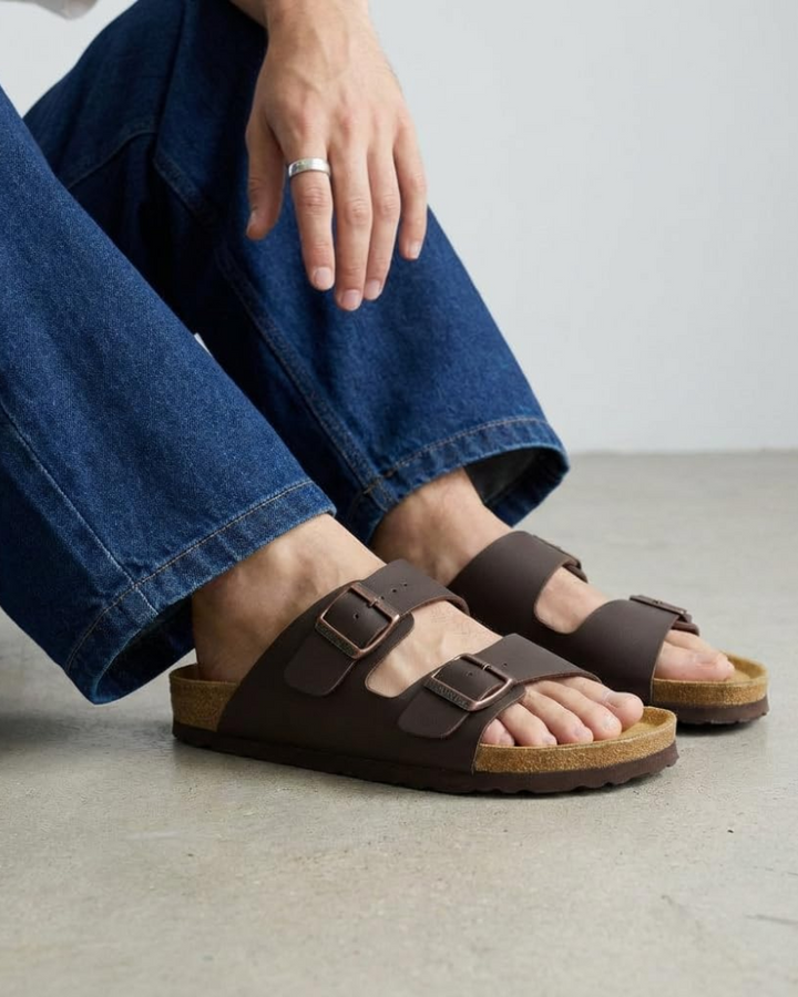 Knoah Sandales Homme Slides Confort avec Semelle Liège & Double Boucle Réglable, vue 22