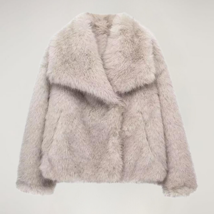 Liliana Manteau Femme Faux Fur Coat Ultra-Doux au Style Élégant pour l’Hiver, vue 6